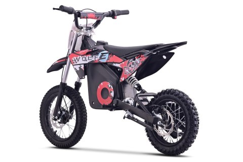 Pojazd Motor Elektryczny WOLF-E Czerwony