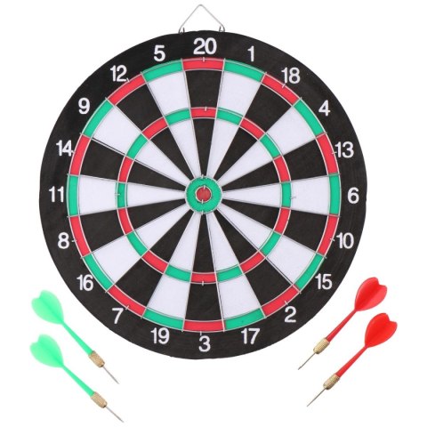 DART KARTONOWY 45CM + 6 RZUTEK