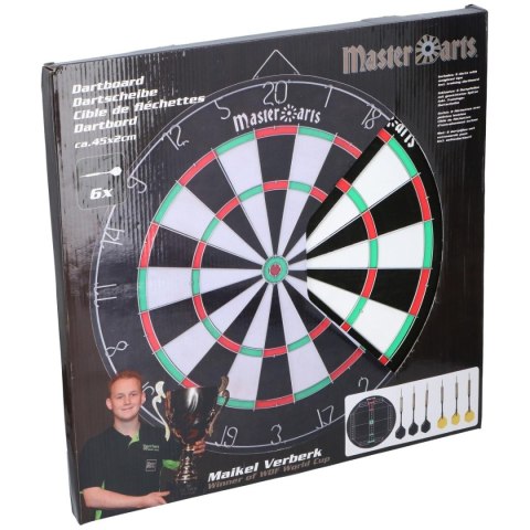 DART KARTONOWY 45CM + 6 RZUTEK