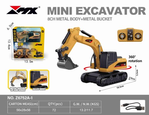 Koparka R/C Metalowe Elementy