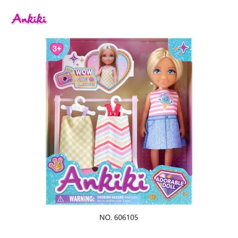 Lalka Ankiki + Garderoba
