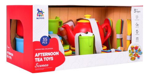 MEGA Zestaw Kuchenny Talerzyków i Akcesoriów 37el.
