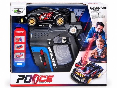 Samochód RC 3w1 Pistolet na Podczerwień Pojedynek Strzelanie 2,4GHz RC0791