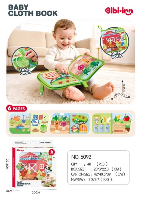 Sensoryczna Książeczka Dla Najmłodszych Edycja Farma