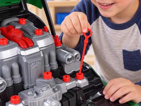 WARSZTAT SAMOCHODOWY Zbuduj silnik TRAKTOR zestaw mechanika ZA6305