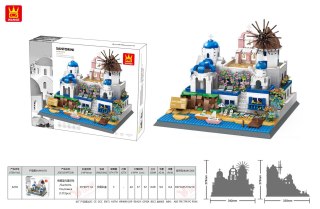 Zestaw Klocków Santorini 1372el.