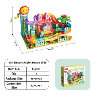 Zestaw Klocków Tor Kulka 118el.