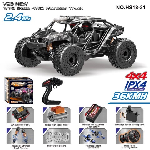 Autko R/C 2,4GHz MONSTER