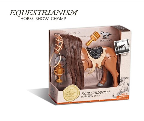 Figurka Konia do Czesania z Długą Grzywą
