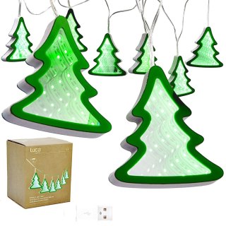LAMPKI GIRLANDA ŚWIELTNA LED CHOINKI NA USB LUCA