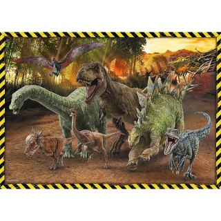 Puzzle - 200 - Dinozaury z Parku Jurajskiego - Jurassic World - Trefl 13287
