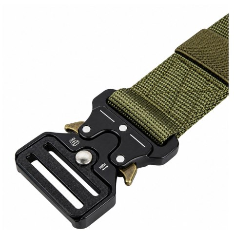 Taktyczny Pas Militarny Parciany Czarny 120 x 3,8cm