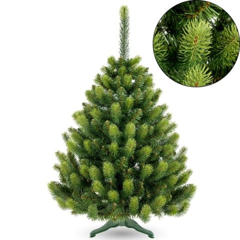 CHOINKA SZTUCZNA ŚWIERK KACPER Z GAŁĄZKAMI PE 70CM