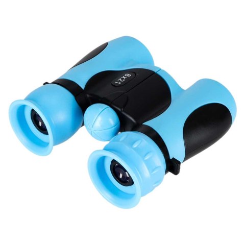 Lornetka dla dzieci do obserwacji ptaków nieba 8x 21mm HD pokrowiec niebieska