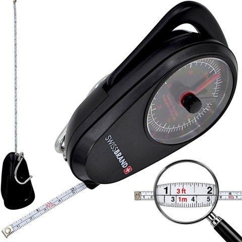 WAGA BAGAŻOWA Z MIARKĄ MAX 32KG SWISSBRAND
