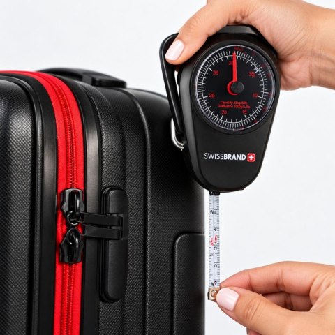 WAGA BAGAŻOWA Z MIARKĄ MAX 32KG SWISSBRAND