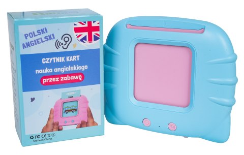 Zestaw Edukacyjnych Kart do Nauki Niebieski