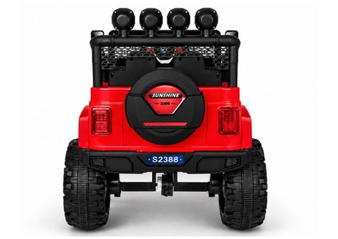 Auto na Akumulator S2388 Jeep Czerwony 4x45W