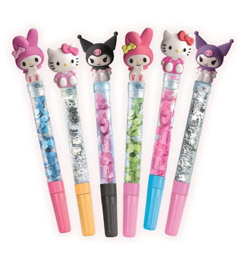 Idea Art Zestaw Mini Fabryka Długopisów Hello Kitty i Przyjaciele Clementoni 18450