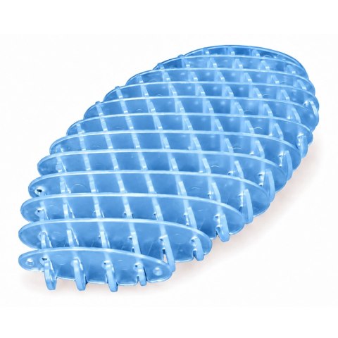 Zabawka Fidget Niebieska Przezroczysta Antystresowa Kolorowa Elastyczna 5cm
