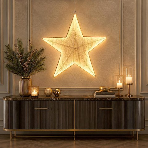 DEKORACJA ŚWIETLNA GWIAZDA 59x59CM 248LED