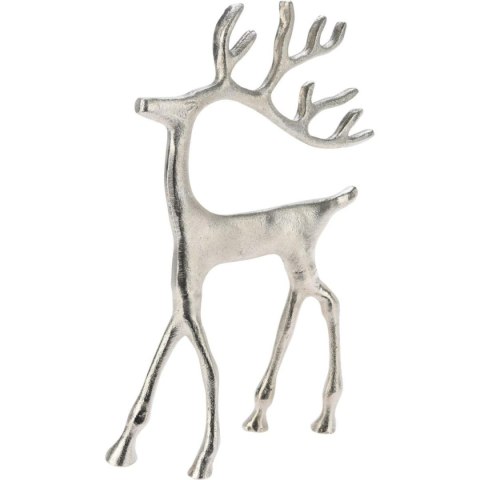 RENIFER DEKORACYJNY METALOWY 19x31CM