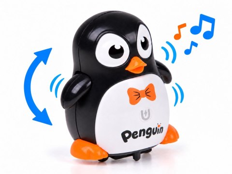 Chodzący PINGWINEK - magnetyczne łączenie z innymi + melodia ZA6262 CY