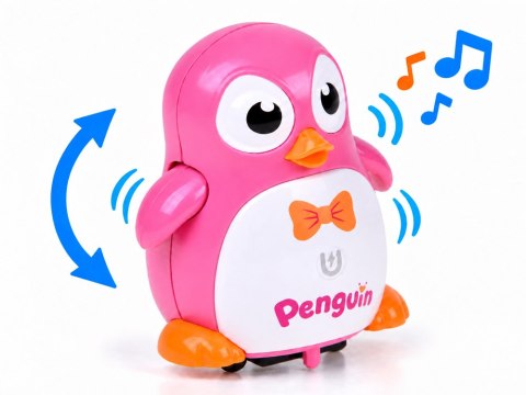 Chodzący PINGWINEK - magnetyczne łączenie z innymi + melodia ZA6262 RO