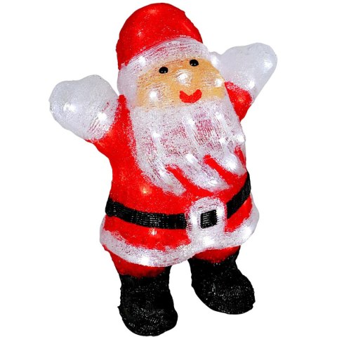 FIGURKA DEKORACYJNA MIKOŁAJ 50LED WYS. 42CM ACRYL IP44