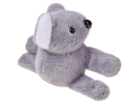 Opaska na rękę zwierzak Pluszowa szara KOALA - miękka, elastyczna ZA6260
