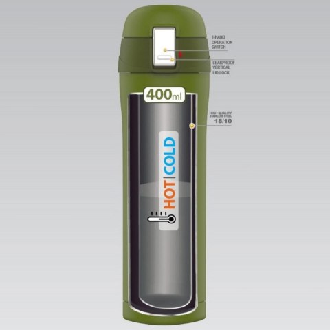 KUBEK TERMICZNY 400 ML "FORCE" MAESTRO