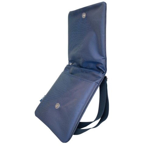 SASZETKA NA RAMIĘ P8312-0 PU CZARNA SEMI LINE