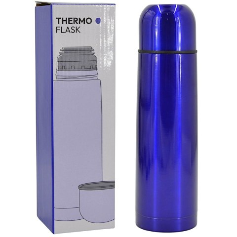 TERMOS TURYSTYCZNY BUTELKA TERMICZNA 500ML GRANAT STAMINA
