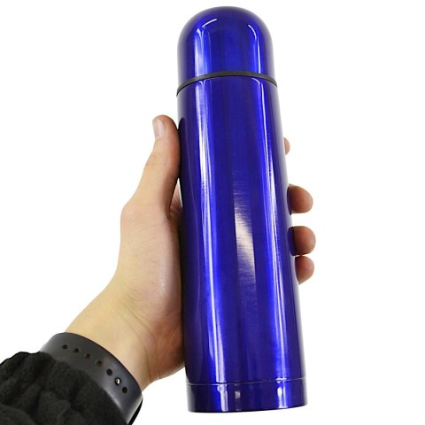 TERMOS TURYSTYCZNY BUTELKA TERMICZNA 500ML GRANAT STAMINA