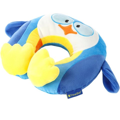 TRAVEL BLUE PODUSZKA PODRÓŻNA DZIECĘCA PINGWINEK PUFFY