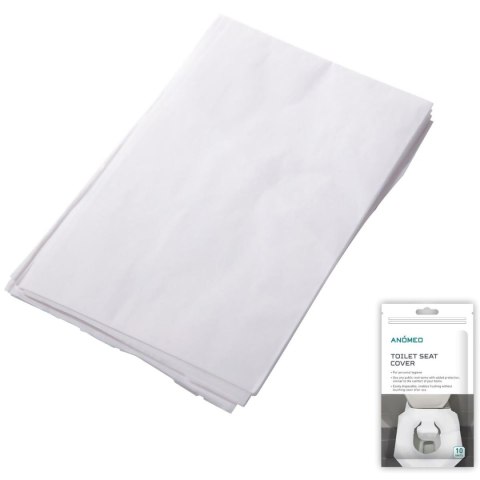 HIGIENICZNA NAKLADKA TOALETOWA 38X46CM (10SZT.) ANOMEO