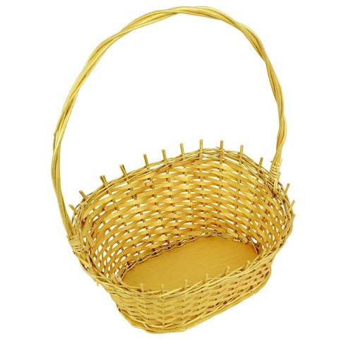 KOSZ PREZENTOWY 46x28x11CM ZŁOTY