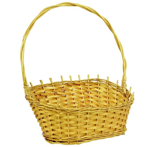 KOSZ PREZENTOWY 46x28x11CM ZŁOTY