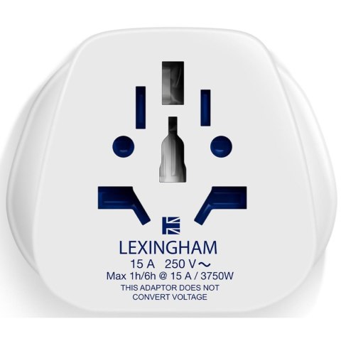 LEXINGHAM PRZEJŚCIÓWKA ADAPTER UNIWERSALNA ŚWIAT-> EU SHUCKO 2SZT