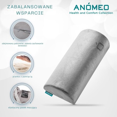 PODUSZKA POD PLECY DUŻY PÓŁWAŁEK ANOMEO