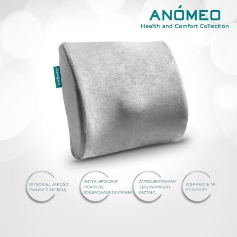 PODUSZKA POD PLECY ERGONOMICZNE PODPARCIE ANOMEO