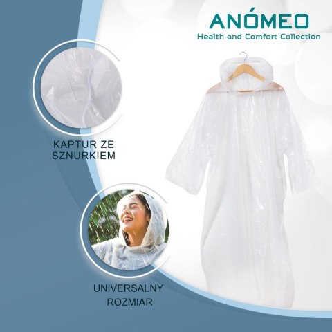 PONCHO PRZECIWDESZCZOWE MOCNE ANOMEO