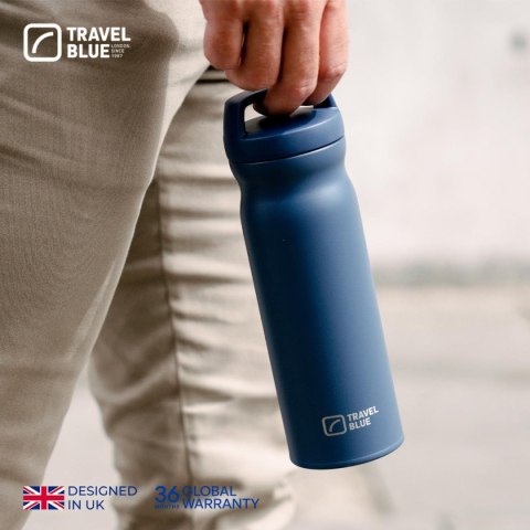 TRAVEL BLUE BUTELKA TERMICZNA NAVY