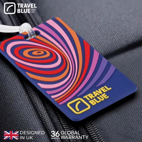 TRAVEL BLUE IDENTYFIKATOR BAGAŻOWY FALE