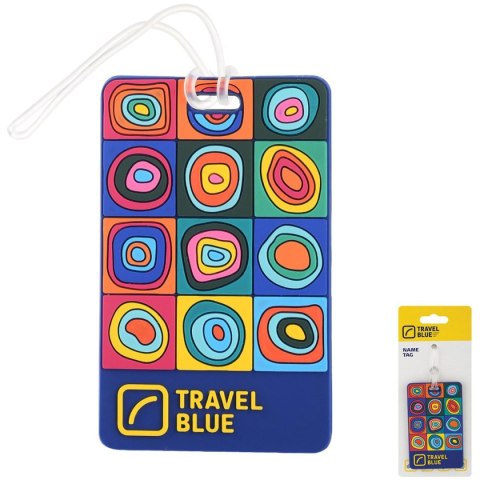 TRAVEL BLUE IDENTYFIKATOR BAGAŻOWY KOŁA