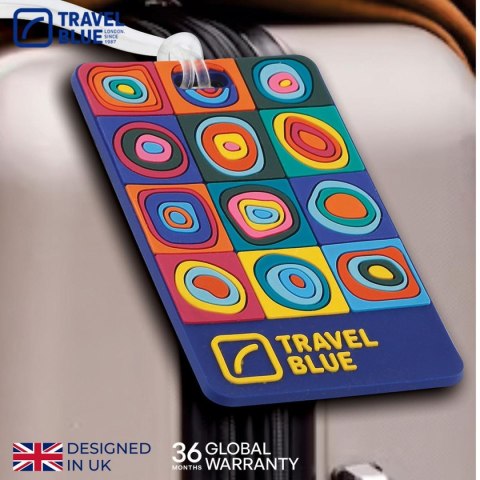 TRAVEL BLUE IDENTYFIKATOR BAGAŻOWY KOŁA