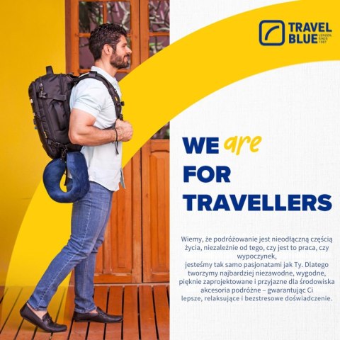 TRAVEL BLUE KŁÓDKA BAGAZOWA Z KLUCZYKIEM Z TSA ZESTAW 2SZT