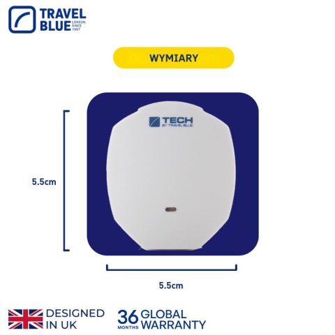 TRAVEL BLUE ŁADOWARKA SIECIOWA 2 USB - USA