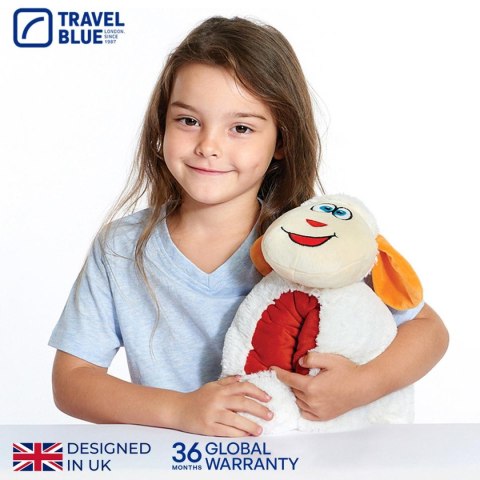 TRAVEL BLUE PODUSZKA PODRÓŻNA DZIECĘCA OWIECZKA SNOWY