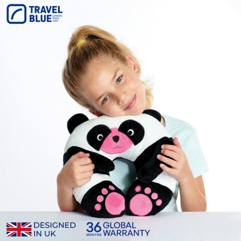 TRAVEL BLUE PODUSZKA PODRÓŻNA DZIECĘCA PANDA CHI CHI